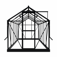 Royal Well | Mary IV Tuinkas | Veiligheidsglas 3 mm | Zwart - thumbnail