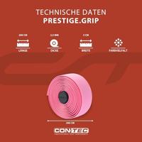 CONTEC stuurlint "prestige.grip ct bar tape prestige.grip 200mm pink - thumbnail
