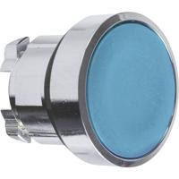 Schneider Electric ZB4BH06 ZB4BH06 (Ø) 22 mm Zonder markering Chroom, Blauw 1 stuk(s) - thumbnail