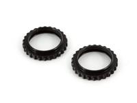 Aluminium Shock Collar (Black) (2PCS) (AR330211) - thumbnail