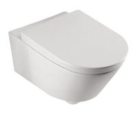 Wandcloset Wiesbaden Metro met Zitting Diepspoel Wit - thumbnail