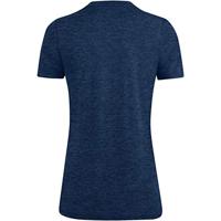 JAKO 6129D T-Shirt Premium Basics Dames - Marine Gemeleerd - 38 - thumbnail