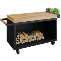 OFYR | Mise en Place Table Black 135 PRO | Teak Wood - thumbnail