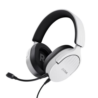 Hoofdtelefoon met microfoon Trust 25210 Zwart/Wit - thumbnail