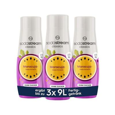 SodaStream - Passievrucht Suikervrij Siroop - 3x 440ml SodaStream - Passievrucht Suikervrij Siroop - 3x 440ml