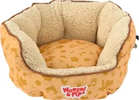 Slaapmand rond Woezel en Pip d40cm geel - thumbnail