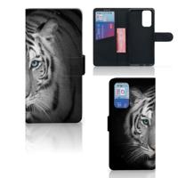 OnePlus 9 Pro | Telefoonhoesje | Met pasjeshouder | Tijger - thumbnail