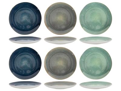 Cookinglife Dinerborden Belize ø 25 cm - 6 stuks