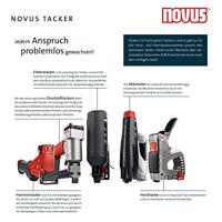 Novus Office HANDTACKER J-15 030-0441 Nietpistool Lengte nieten 4 - 10 mm - thumbnail