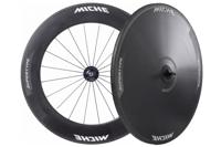 Miche Supertype Pista 88/Disc Baanfiets Wielset - Carbon - thumbnail