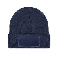 Beechfield CB440 Thinsulate™ Patch Beanie - Graphite Grey - One Size - thumbnail