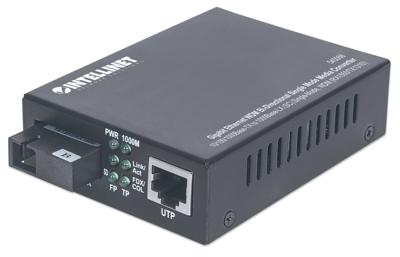 Intellinet 545068 Netwerk mediaconverter SC Duplex 1 GBit/s