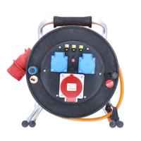 AS Schwabe 20753 Kabelhaspel 30.00 m Oranje CEE-stekker 16 A 5-polig - thumbnail