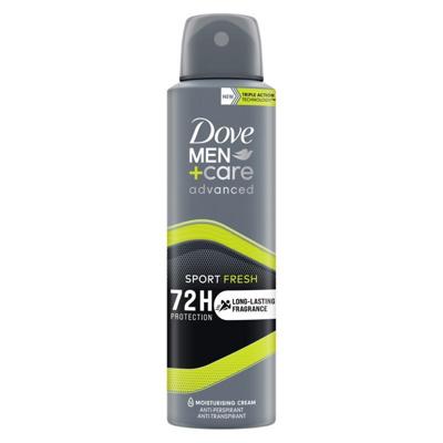Dove Deodorant spray men+ care sport fresh 150 Milliliter