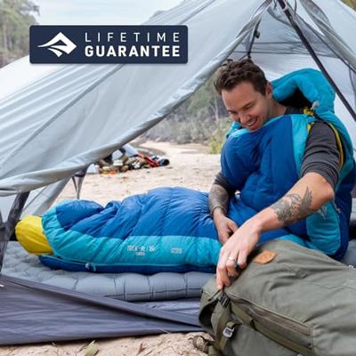 Sea to summit Trek Down -1C/30F Mummie Slaapzak Blauw Regular Sea to summit Trek Down -1C/30F Mummie Slaapzak Blauw Regular