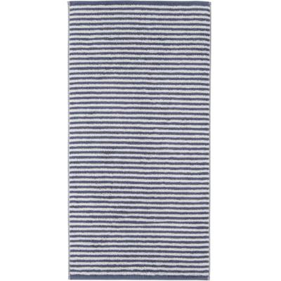 Cawö Cawö handdoek campus 50x100 Nachtblau