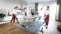Bosch BSS711W steelstofzuiger & elektrische bezem Batterij/Accu Droog Zakloos 0,3 l Zwart, Zilver, Wit - thumbnail