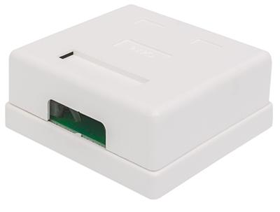 Intellinet 771467 Netwerkdoos Opbouw (op muur) CAT 3, CAT 4, CAT 5, CAT 5e, CAT 6 2 poorten Wit Intellinet 771467 Netwerkdoos Opbouw (op muur) CAT 3, CAT 4, CAT 5, CAT 5e, CAT 6 2 poorten Wit