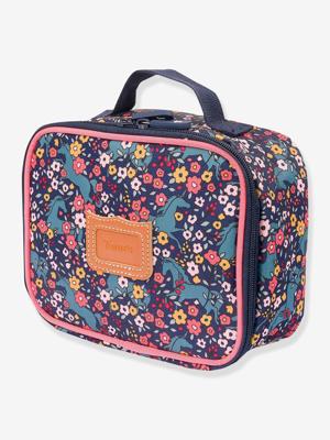 Alba bloemen en eenhoorns lunchbox Les Fantaisies TANNS marineblauw