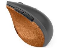 Lenovo Go Wireless Vertical Ergonomische muis Draadloos Optisch Grijs, Hout 6 Toetsen 2400 dpi Ergonomisch - thumbnail