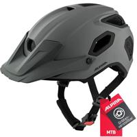 Olympic Sportswear Alpina sports mtb helm comox 52-57 mat grijs - thumbnail
