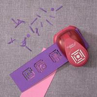 Vaessen Creative • figuurpons bloem in kader medium - thumbnail