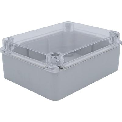 Kabeldoos - Lasdoos - Velvalux Panoboxpro - Verdeeldoos - IP65 - IK10 - 145x190x80mm - Grijs - Transparant Deksel