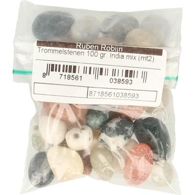 Trommelstenen India Mix (10-20 mm) - 100 gram