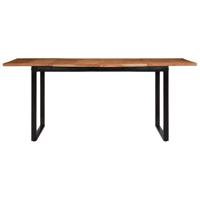 Eettafel 180x90x75 cm massief acaciahout - thumbnail