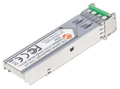 Intellinet Gigabit SFP Mini GBIC Transceiver 1000Base-LX (LC) single-mode poort bereik tot 80 km golflengte 1550 nm