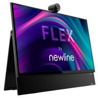 NewLine Flex 68,6 cm (27 inch) 3840 x 2160 pixels, pc-touchscreen, All-in-One, zwart - thumbnail