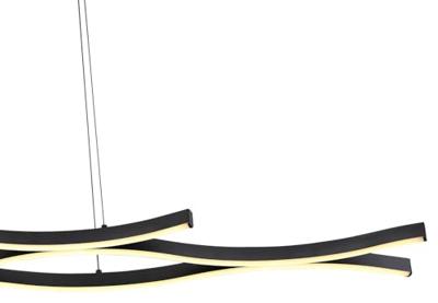 Globo HanglampGeronimo zwart - 67206H