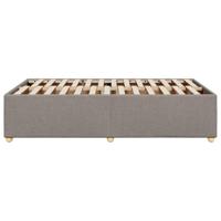 Bedframe zonder matras 120x200 cm stof taupe - thumbnail