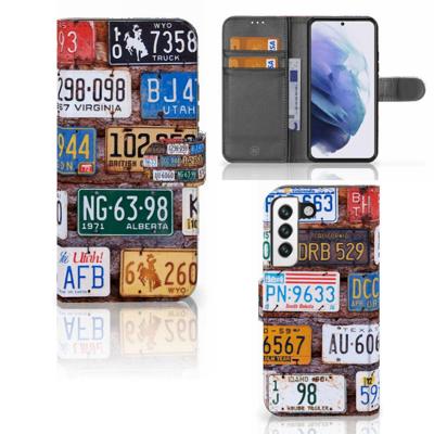 Samsung Galaxy S22 | Telefoonhoesje met foto | Kentekenplaten | Portemonnee hoesje