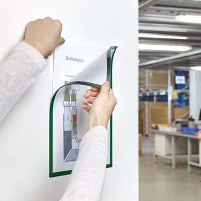 magnetoplan 1130305 Magnetisch frame Groen DIN A4