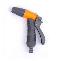 2 functies tuin gieter en bloem reiniging auto Wash slang nozzle sprinkler (oranje) - thumbnail