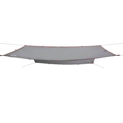 Kampeerluifel waterdicht 360x294 cm grijs en oranje Kampeerluifel waterdicht 360x294 cm grijs en oranje