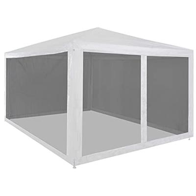 VidaXL Partytent met 4 mesh zijwanden 4x3 m