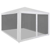 VidaXL Partytent met 4 mesh zijwanden 4x3 m - thumbnail
