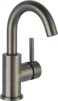 Saqu Shine wastafelkraan draaibare uitloop gunmetal pvd-coating - thumbnail