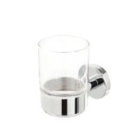 Geesa Nemox Glashouder met glas Chroom 916502-02 - thumbnail