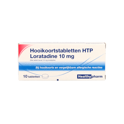 Healthypharm Loratadine hooikoorts tablet 10 Tabletten
