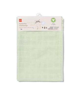 HEMA Hydrofiel washandjes 15x20 structuur - 4 stuks