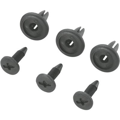 TRU COMPONENTS TC-10820832 Splijtnagel Schachtdiameter 6.3 mm Zwart 100 stuk(s)