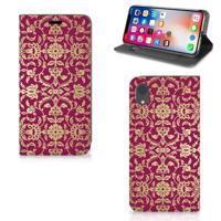 Telefoon Hoesje Apple iPhone Xr Barok Pink - thumbnail