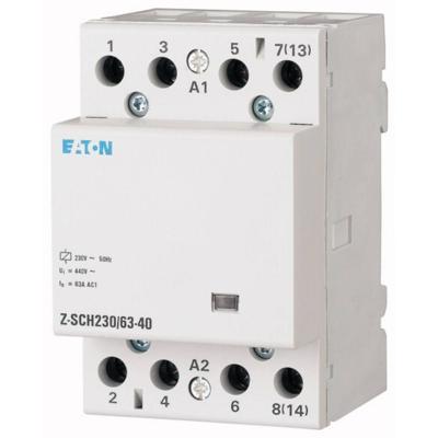 Eaton Z-SCH230/63-04 Installatiezekeringautomaat Nominale spanning: 230 V, 240 V Schakelstroom (max.): 63 A 4x NC Piece 1 stuk(s)