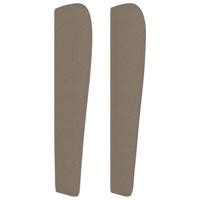 Boxspring met matras stof taupe 90x200 cm - thumbnail
