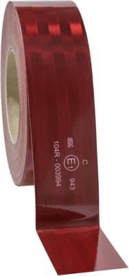 3M 943-72 743884 Microprismatisch signaaltape Rood (reflecterend) 50 m (l x b) 50 m x 51 mm