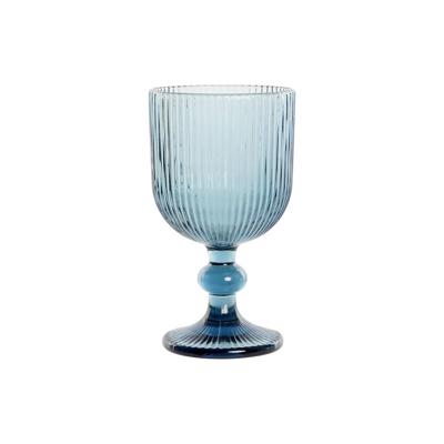 Set van bekers DKD Home Decor Blauw Kristal 240 ml