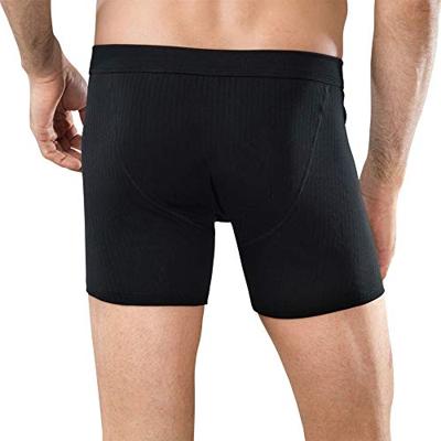 Schiesser Authentic boxershort met gulp 2-pack zwart - thumbnail